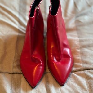 Circus by Sam Edelman Bold Red Ankle Boots